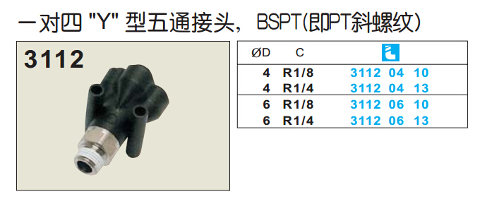 一對(duì)四 Y型五通接頭3112-1.jpg